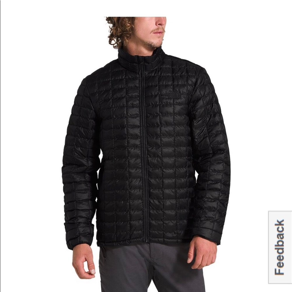 The north face men thermoball jacket black matte